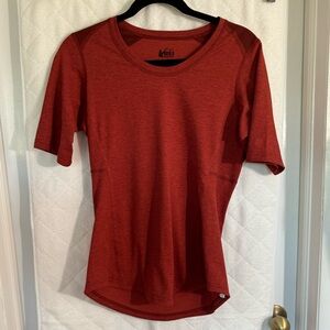 REI Co-op Vibrant Red Knit Shirt